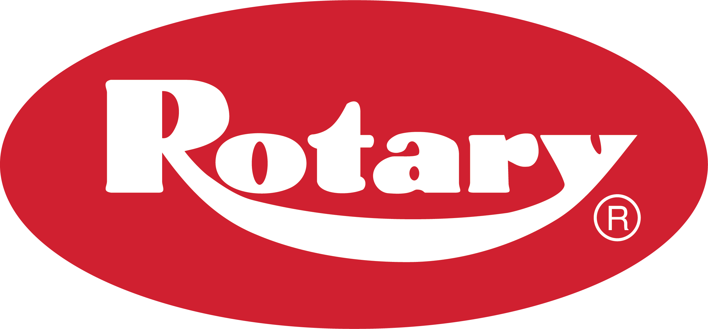Rotary RED PMS186 Flat Logo